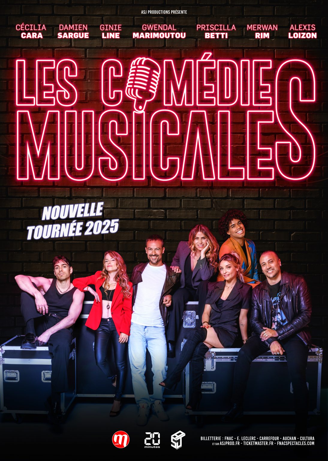 Les Comédies Musicales Nouvelle tournée 2025 Theatre Galli de SanarysurMer
