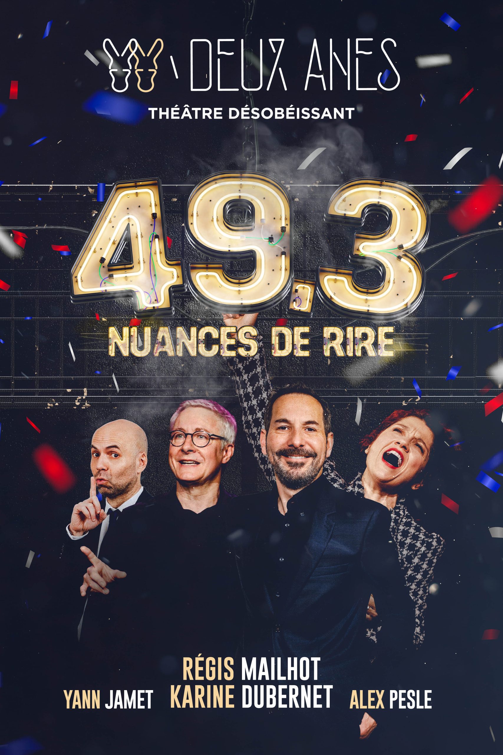 Théâtre des 2 Ânes | 49.3 nuances de rire