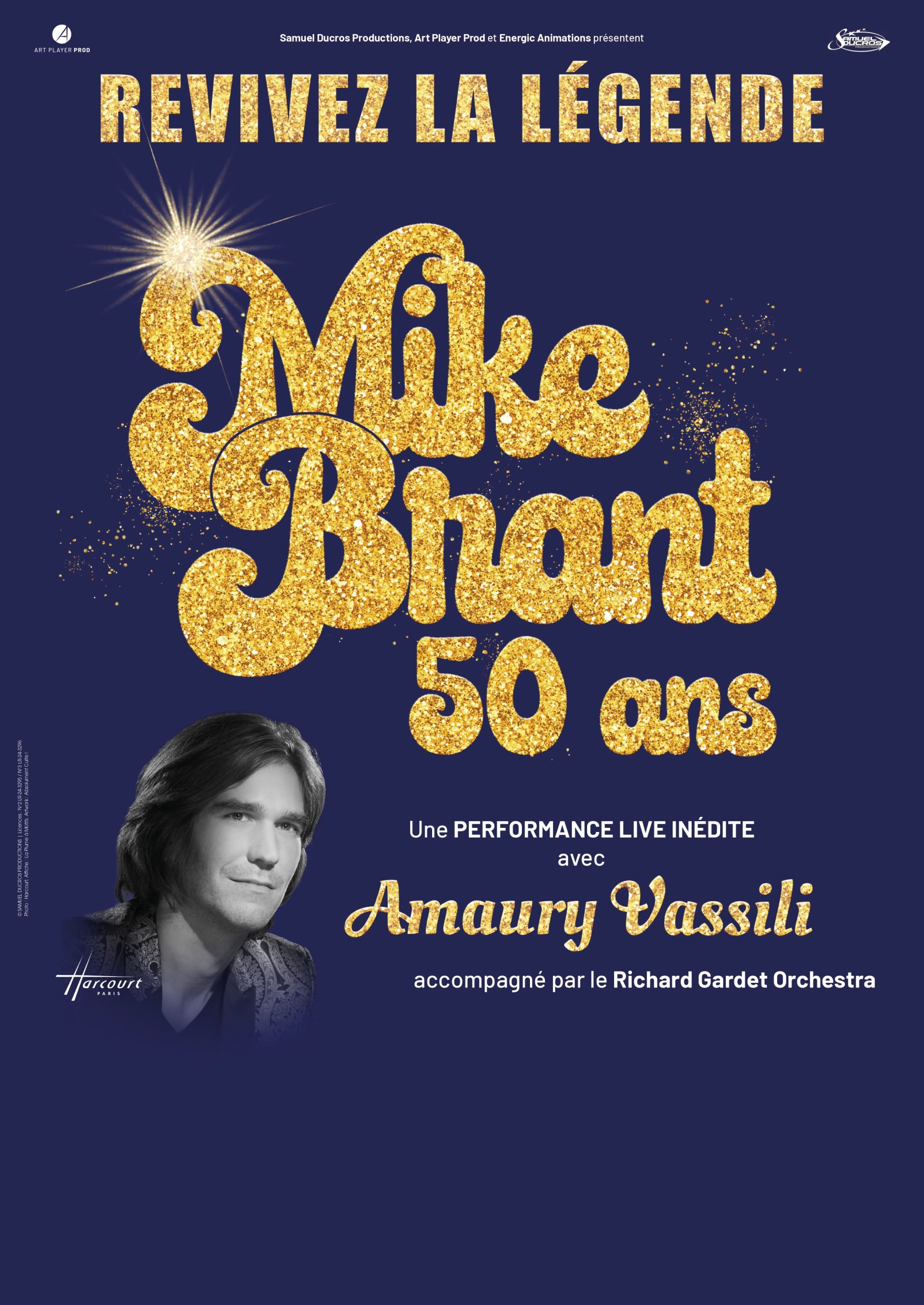 Mike Brant 50 ans par Amaury Vassili