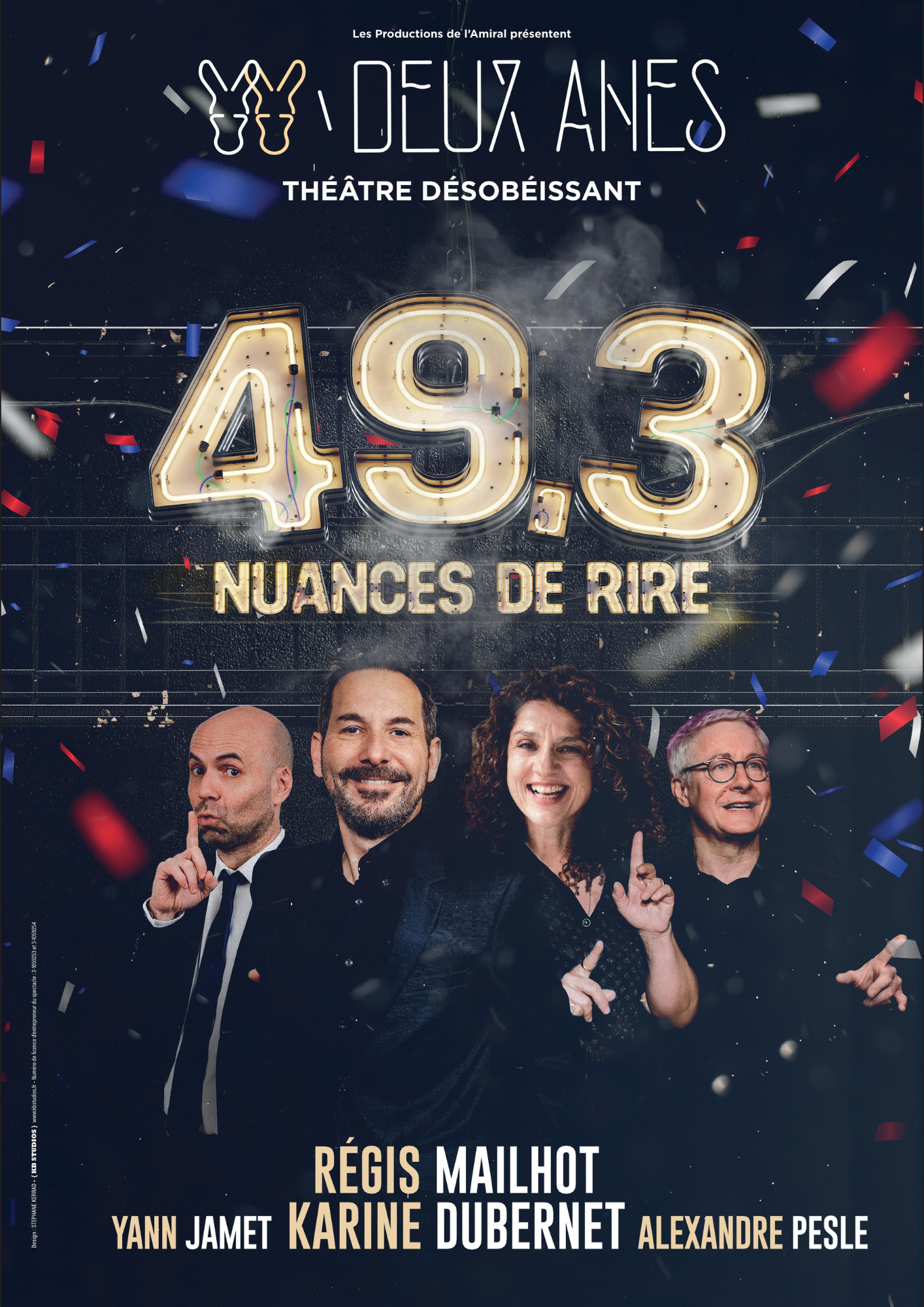 Théâtre des 2 Ânes | 49.3 nuances de rire