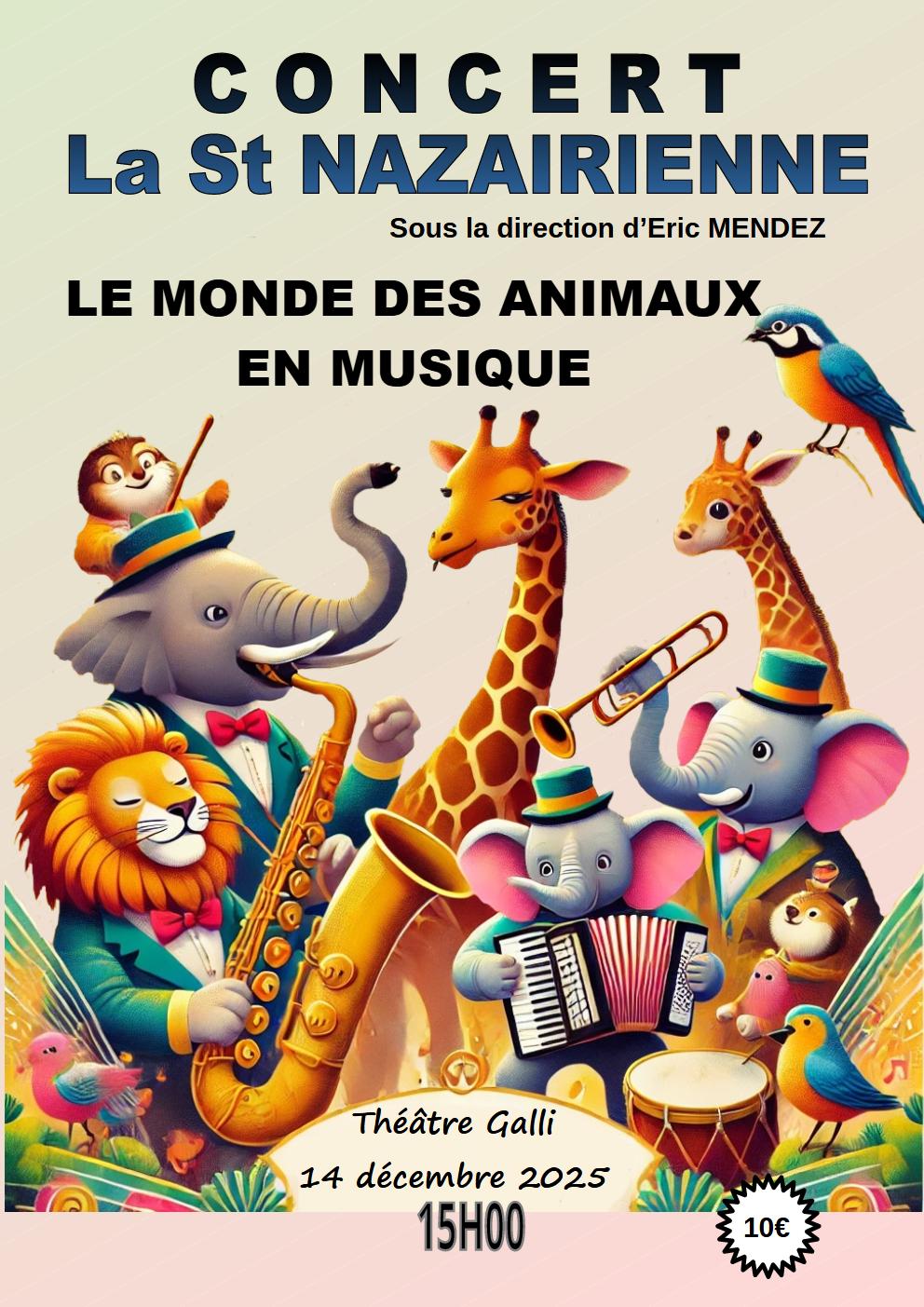 La Saint Nazairienne | Le monde des animaux en musique